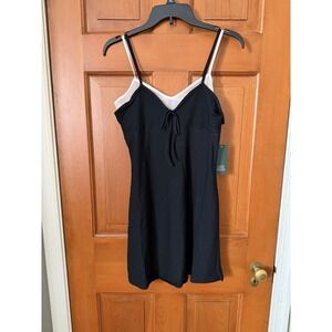 Women's Wild Fable Black & White Slip Dress Size Small NWT